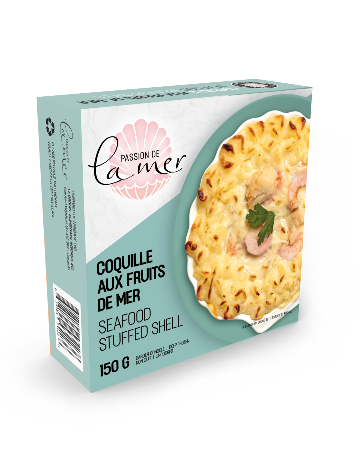 Coquille de fruits de mer Passion de la mer